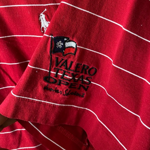 Polo Ralph Lauren Golf Mens Medium Red Classic Embroidered Pony Logo Polo Shirt - Picture 4 of 7